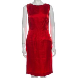 Pierre Balmain Red Dress Sz S